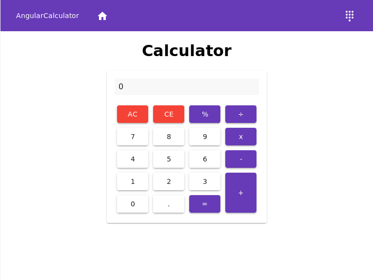 Calculator screenshot