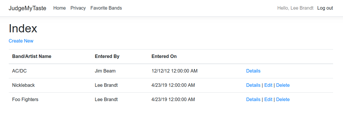 Final App With Auth Running