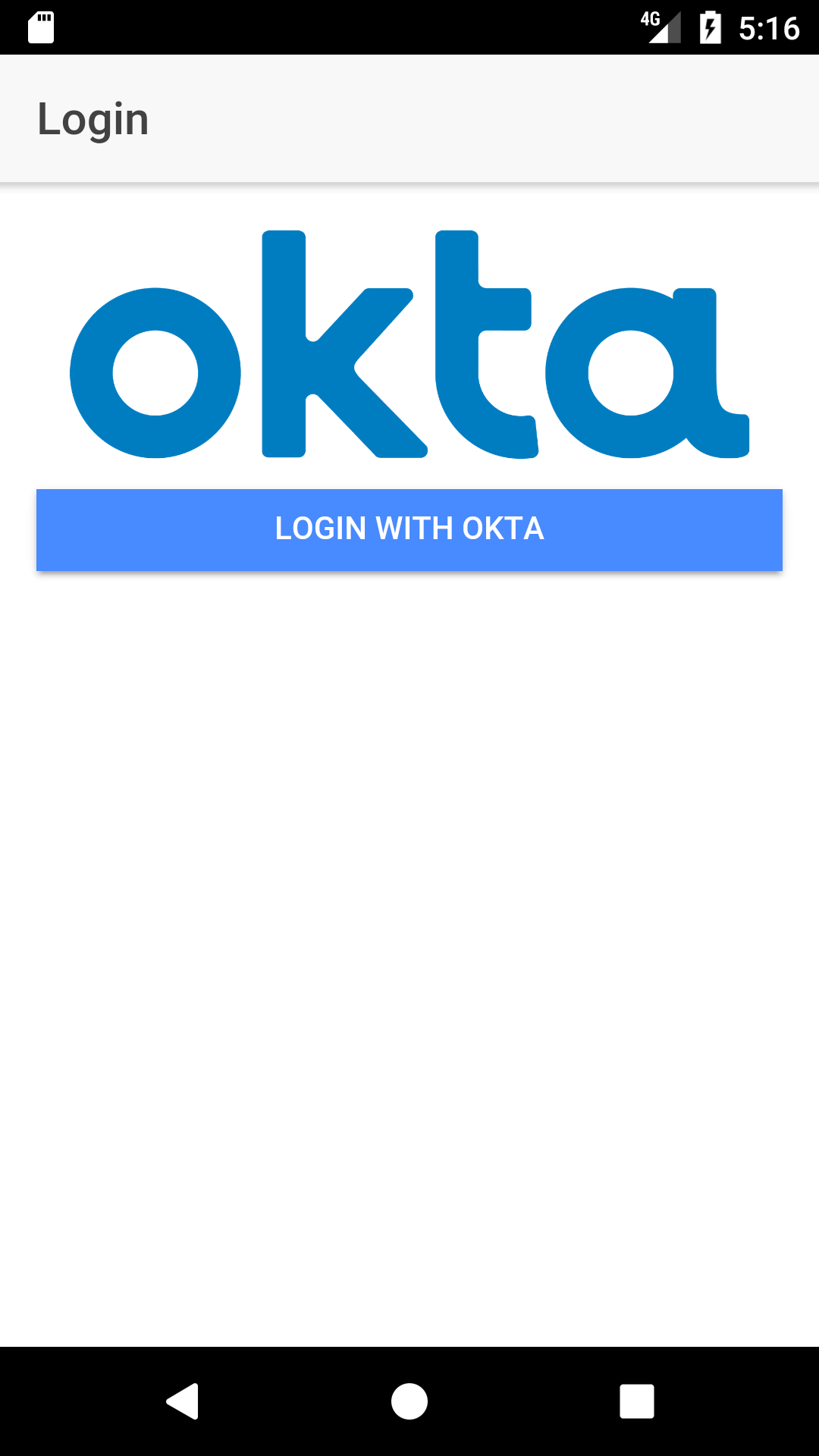 Android Login
