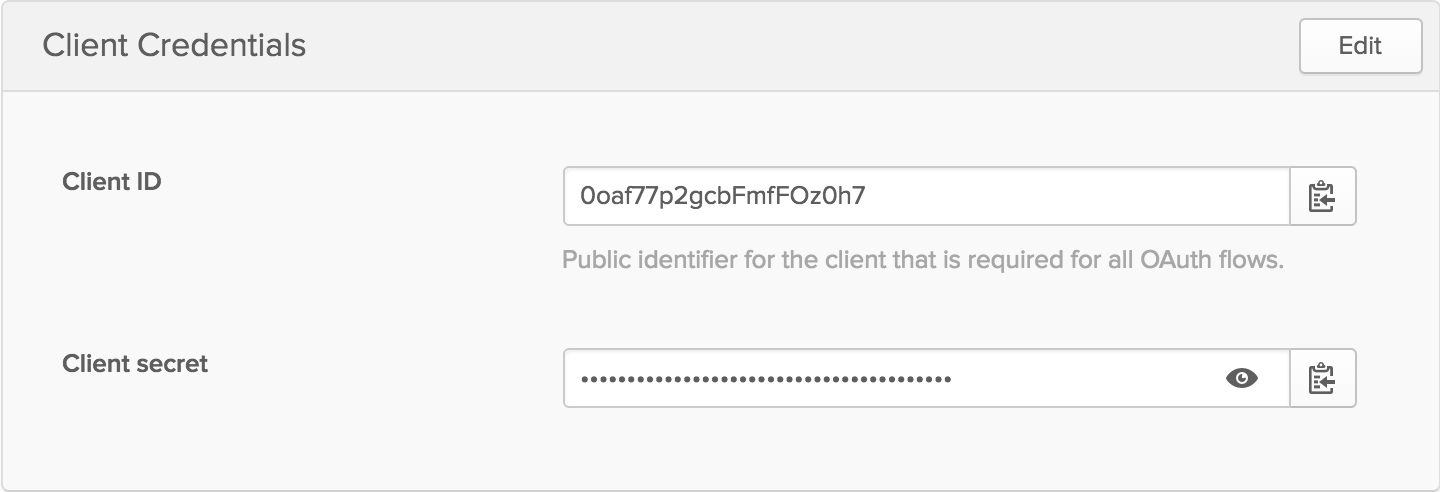 Client Credentials