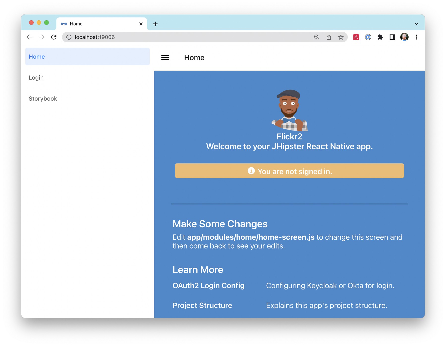 React Native web