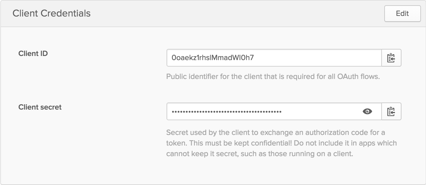 Client Credentials