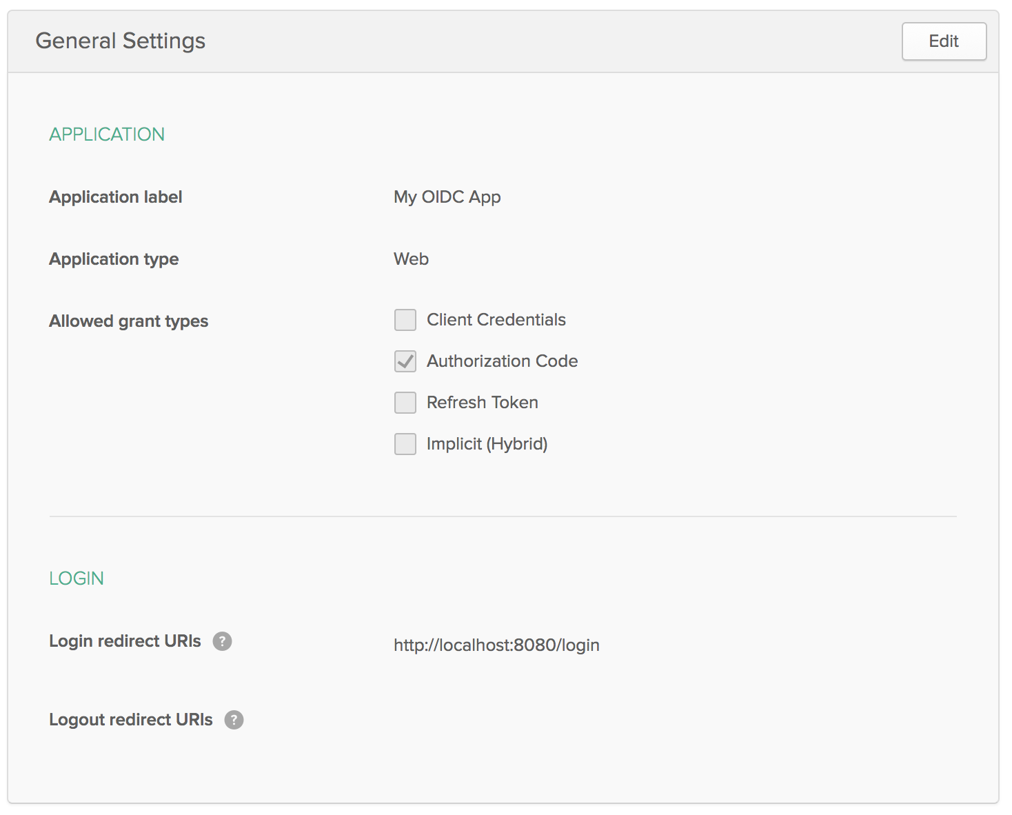 My OIDC App
