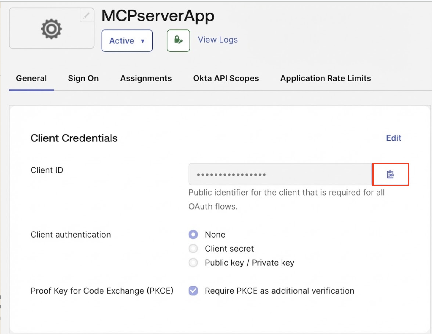Okta Open Source MCP Server data flow diagram